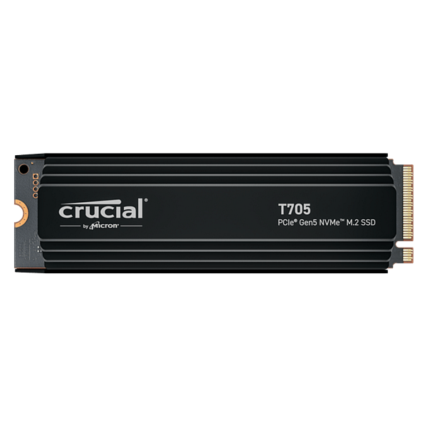 Crucial T705 2TB  SSD M2 PCIe 50 NVMe Con Disipador
