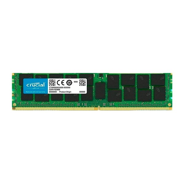 Crucial DDR4 2666MHz 32GB CL19 DRX4 ECC  Memoria RAM