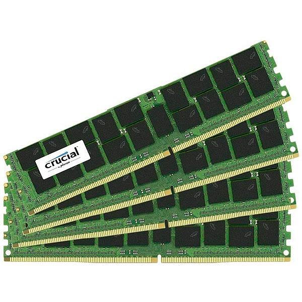 Crucial DDR4 2133Mhz 64GB 4 x 16GB DIMM ECC 2RX4  RAM