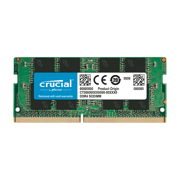 Crucial 8GB DDR4  Memoria RAM 3200MTs SODIMM CL22 x8 SO