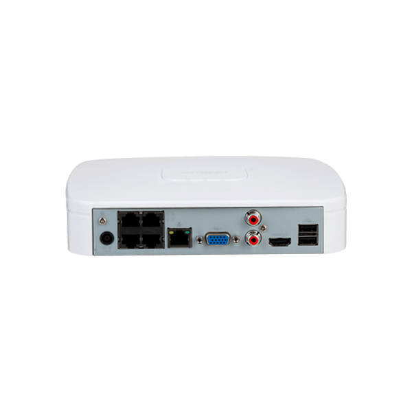 Dahua NVR4104EI  Grabador digital de video 4 canales IP H265 4K