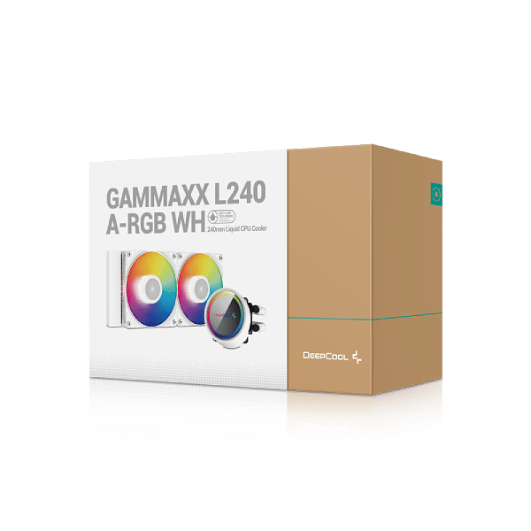 DeepCool GAMMAXX L240 ARGB White  Refrigeración Liquida