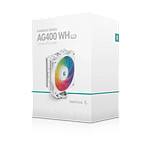 Deepcool AG400 ARGB  Disipador CPU Blanco