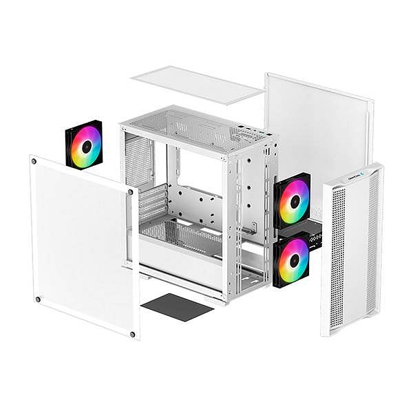 Deepcool CC360 ARGB TG White MATX  Caja