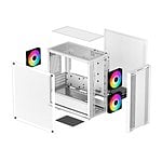 Deepcool CC360 ARGB TG White MATX  Caja