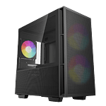 Deepcool CH360 ARGB   Caja Negra Cristal Templado