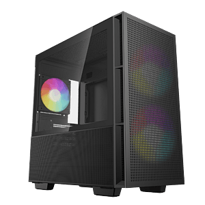 Deepcool CH360 ARGB   Caja Negra Cristal Templado