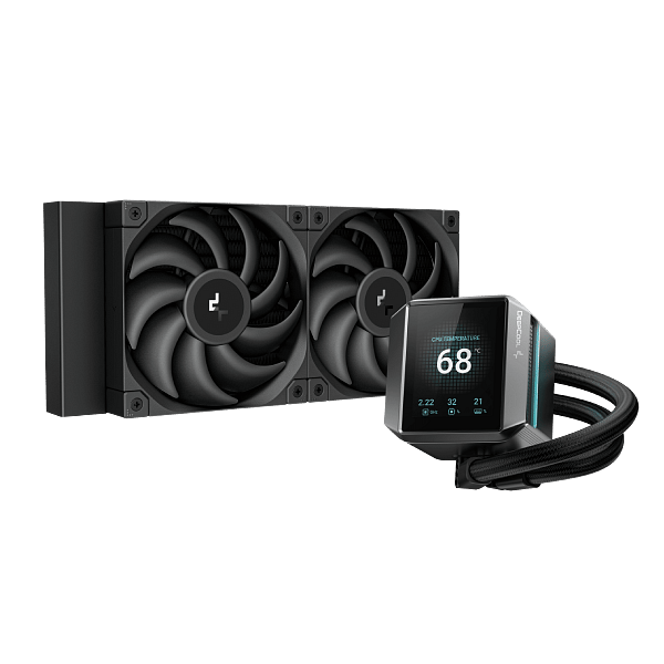 Deepcool Mystique 240 ARGB  Refrigeración líquida LCD