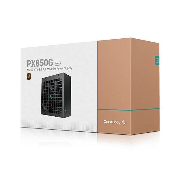 DeepCool PX850G 850W 80 Gold Full Modular PCIe 50 ATX 30  Fuente de Alimentación