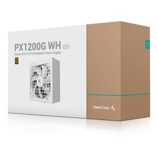 Deepcool PX1200G 1200W 80 Plus Gold  Fuente de alimentación Full Modular Blanca