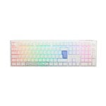 Ducky ONE 3 Classic FullSize Pure White Hotswappable MXSilent Red RGB PBT  Teclado