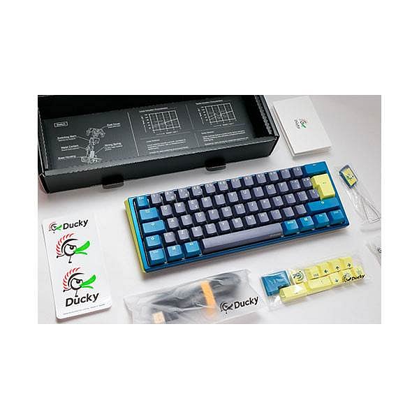 Ducky One 3 Daybreak Mini 60 Hotswappable MXSilver RGB PBT  Teclado