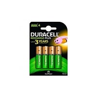 Duracell Pilas Recargables Recharge Plus AAA 750mAh 4 uds