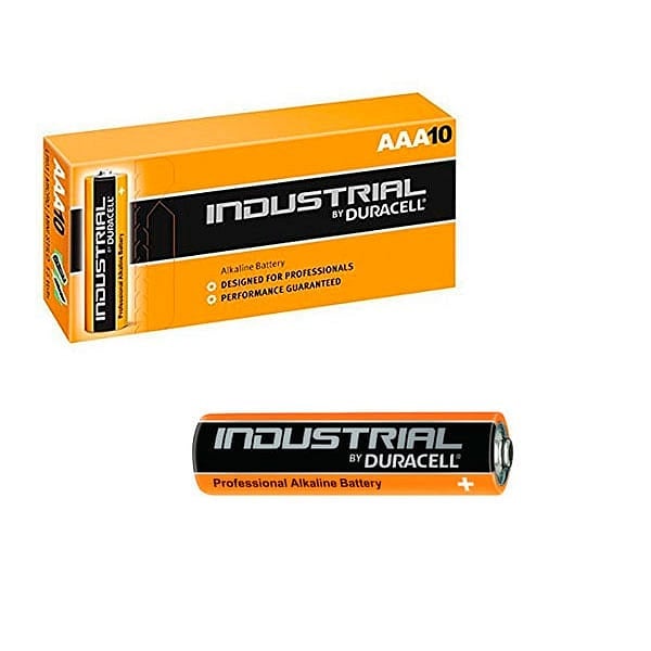 Duracell Pilas Alcalinas Industrial AAA 15V x10 unidades