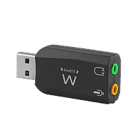 EWENT TARJETA DE SONIDO EXTERNA 5.1 USB AUDIO BLASTER (EW375