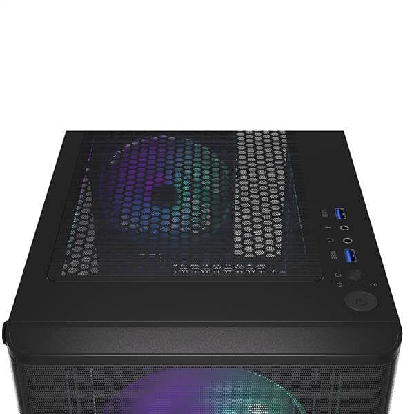 Endorfy Ventum 200 ARGB   Caja ATX Cristal Templado Negra