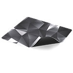 Endorfy Crystal Black L  Alfombrilla