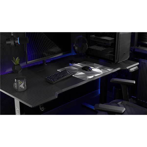 Endorfy Crystal Black L  Alfombrilla