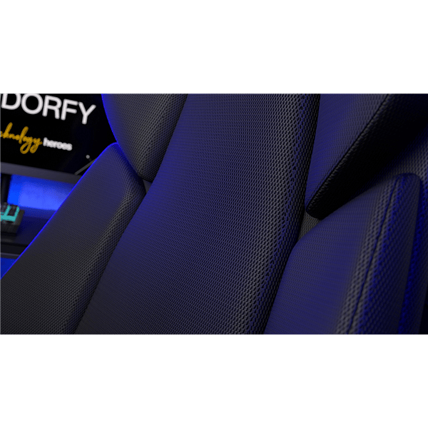 Endorfy META BK  Silla Gaming Reclinable Ergonómica Soporte Lumbar Integrado