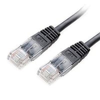 Equip latiguillo CAT6 1m negro  Cable de red