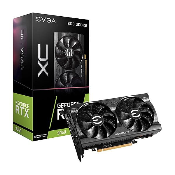 EVGA GeForce RTX3050 XC Gaming 8GB GDDR6  Tarjeta Gráfica