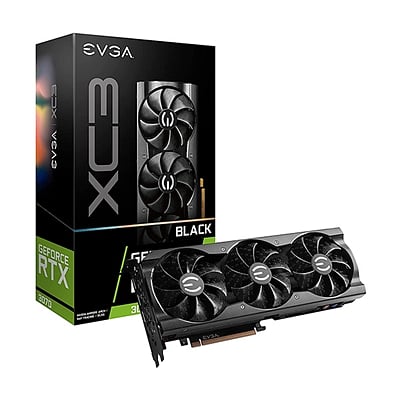 EVGA GeForce RTX3070 XC3 BlackGaming 8GB GDDR6 LHR  Gráfica