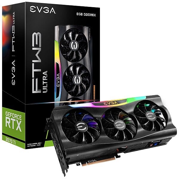 EVGA GeForce RTX3070 Ti FTW3 UltraGaming 8GB GDDR6X  Gráfica