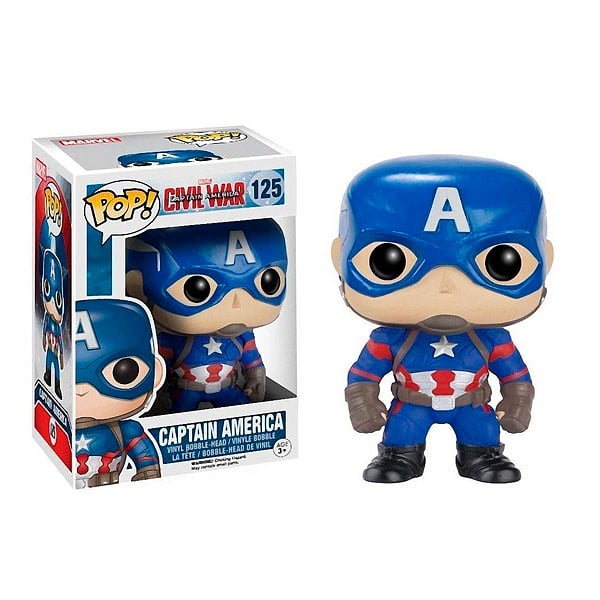 Figura POP Marvel Civil War Capitan America