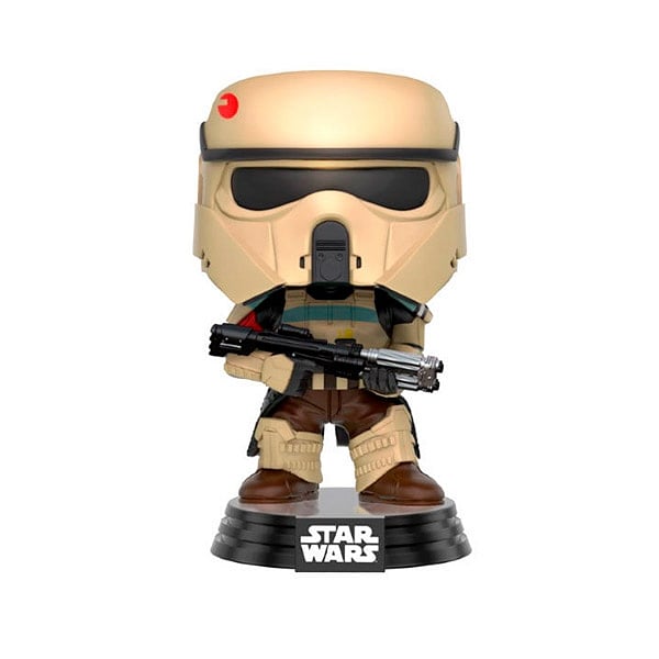 Figura POP Star Wars RO Scarif Stormtrooper Stripes Excl