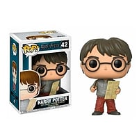 Figura POP Harry Potter Harry con mapa del merodeador