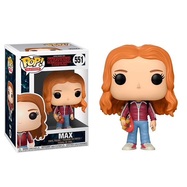 Figura POP Stranger Things Max with skate deck