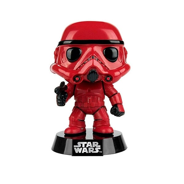 Figura POP Star Wars Red Stormtrooper Exclusive