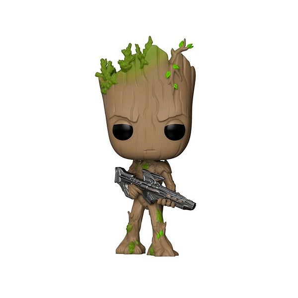 Figura POP Marvel Avengers Infinity War Teen Groot with Gun