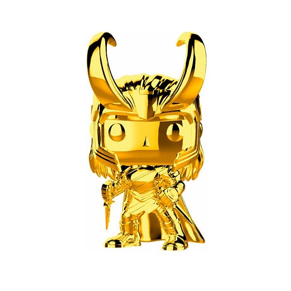 Figura POP Marvel Studios 10 Loki Gold Chrome