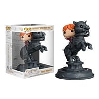 Figura Movie Moments Harry Potter Ron riding chess piece