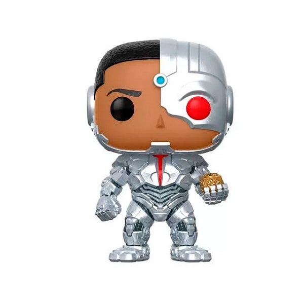 Figura POP DC Justice League Cyborg with Mother Box Excl