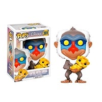 Figura POP Disney El Rey Leon Rafiki con Simba