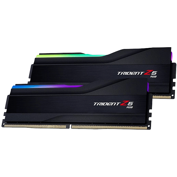 GSkill Kit 64GB 2 x 32GB DDR5 6400MHz Trident Z5 RGB CL32 Black  Memoria RAM