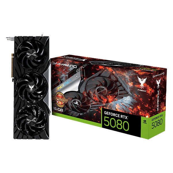 Gainward GeForce RTX 5080 Phoenix GS 16GB GDDR7 DLSS4  Tarjeta Gráfica Nvidia