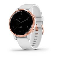 Garmin Vivoactive 4S Blanco/Oro Rosa - Smartwatch