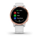 Garmin Vivoactive 4S BlancoOro Rosa  Smartwatch