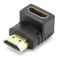 Conector Acodado HDMI Macho Hembra