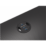 Genesis HOLM 200 RGB   Mesa Negro Carbono