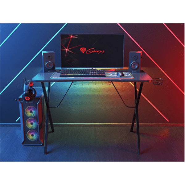 Genesis HOLM 200 RGB   Mesa Negro Carbono