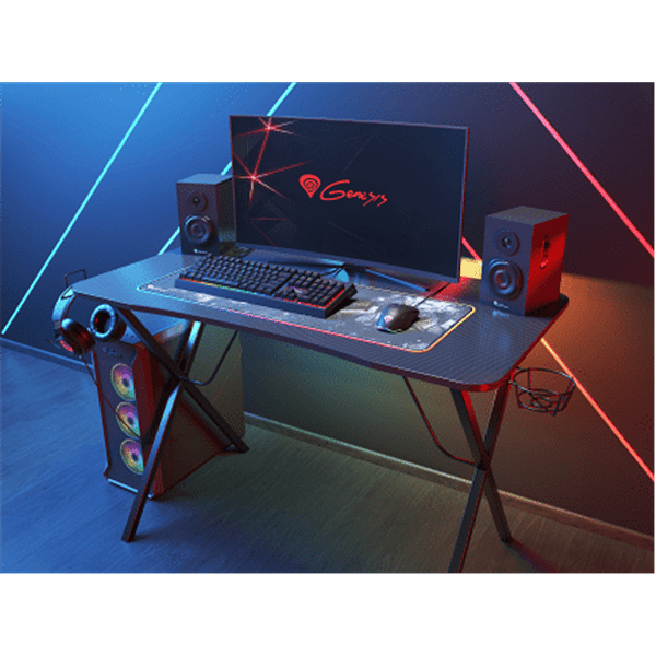 Genesis HOLM 200 RGB   Mesa Negro Carbono
