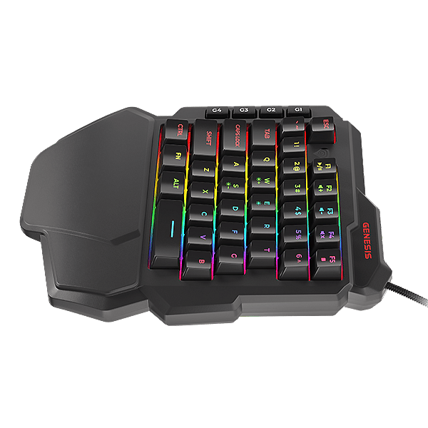 Genesis THOR 100 RGB Keypad Red Switch  Teclado