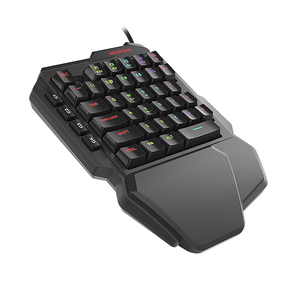 Genesis THOR 100 RGB Keypad Red Switch  Teclado