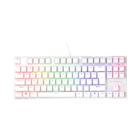 Genesis Thor 303 TKL Blanco RGB Brown Switch - Teclado