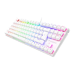 Genesis Thor 303 TKL Blanco RGB Brown Switch  Teclado