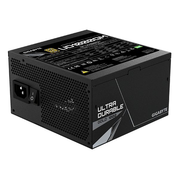 Gigabyte GPUD1000GM 1000W 80 Plus Gold ATX 30 PCIe 50  Fuente de Alimentación Full Modular